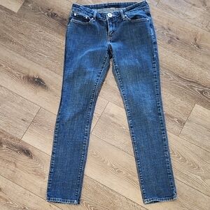 EUC Levi's 545 Skinny Leg Y2K Womens 6 Medium Dark Wash Mid Rise Classic Jeans